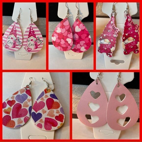 VALENTINE EARRINGS 2/$15 - Picture 2 of 7